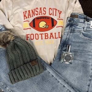 Tan KC Chiefs Classic Long Sleeve