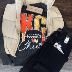 KC Chiefs Football Long Sleeve