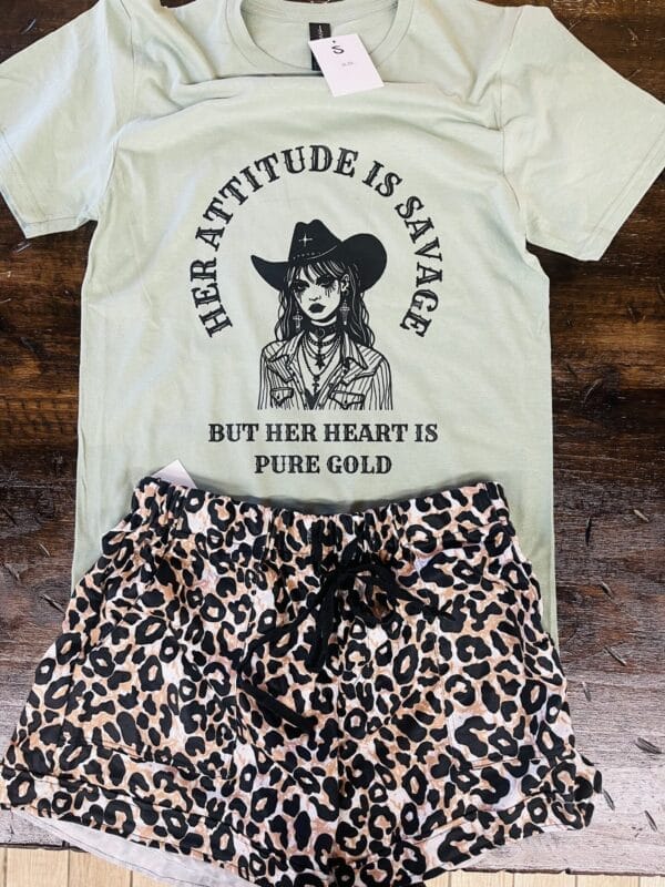 Her Attitude Is Savage Tee