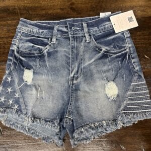 American Flag Short Shorts