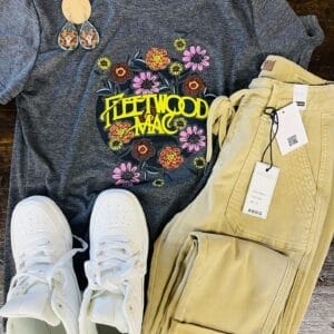 Fleetwood Mac Grey Tee