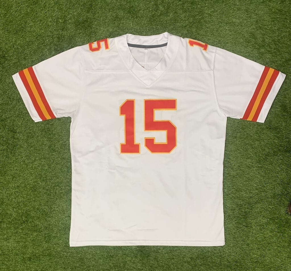 KC Mahomes Jersey- White - Image 2