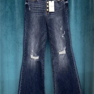 Judy Blue Mid Rise Flare Jean