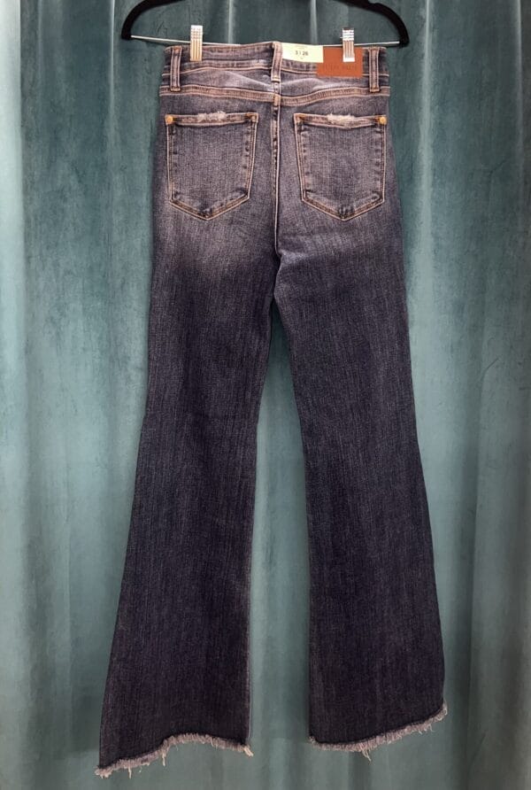 Judy Blue Mid Rise Flare Jean - Image 2